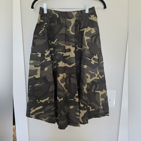 NWT Nu Denmark Midi Camouflage Skirt Size S - Picture 5 of 5